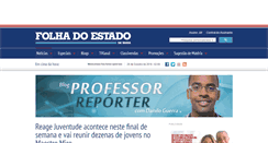 Desktop Screenshot of professorreporter.jornalfolhadoestado.com